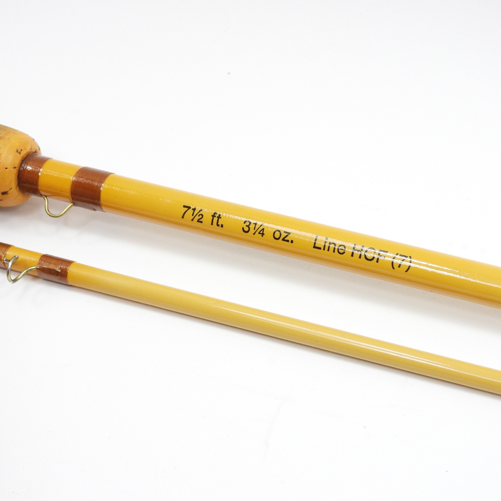 Orvis Fullflex Fiberglass Fly Fishing Rod. 7’ 6”. 7wt. W/ Tube & Sock.