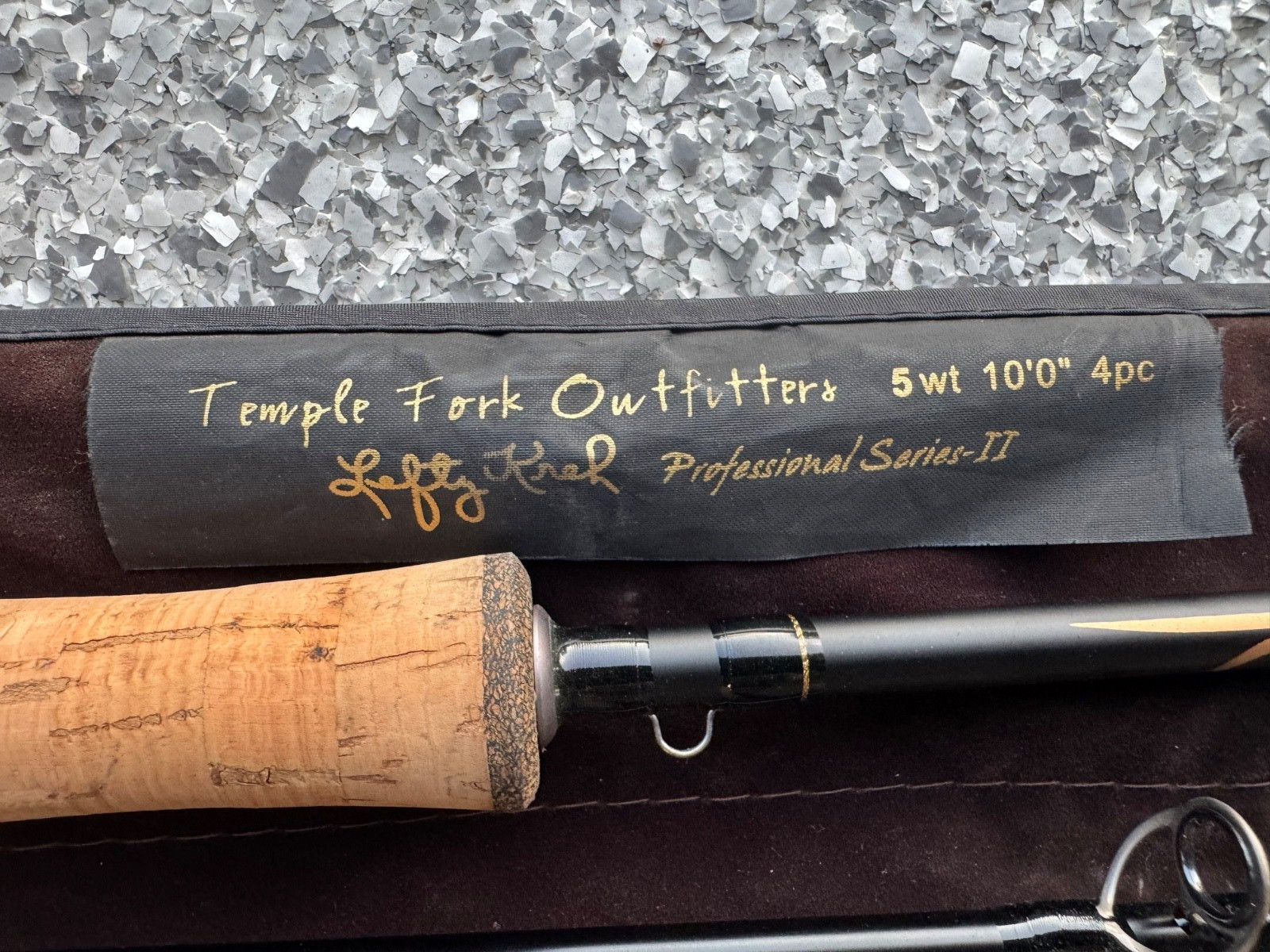 Temple Fork Outfitters TFO Lefty Kreh Professional Series II Fly Rod 5 Wt 10′
