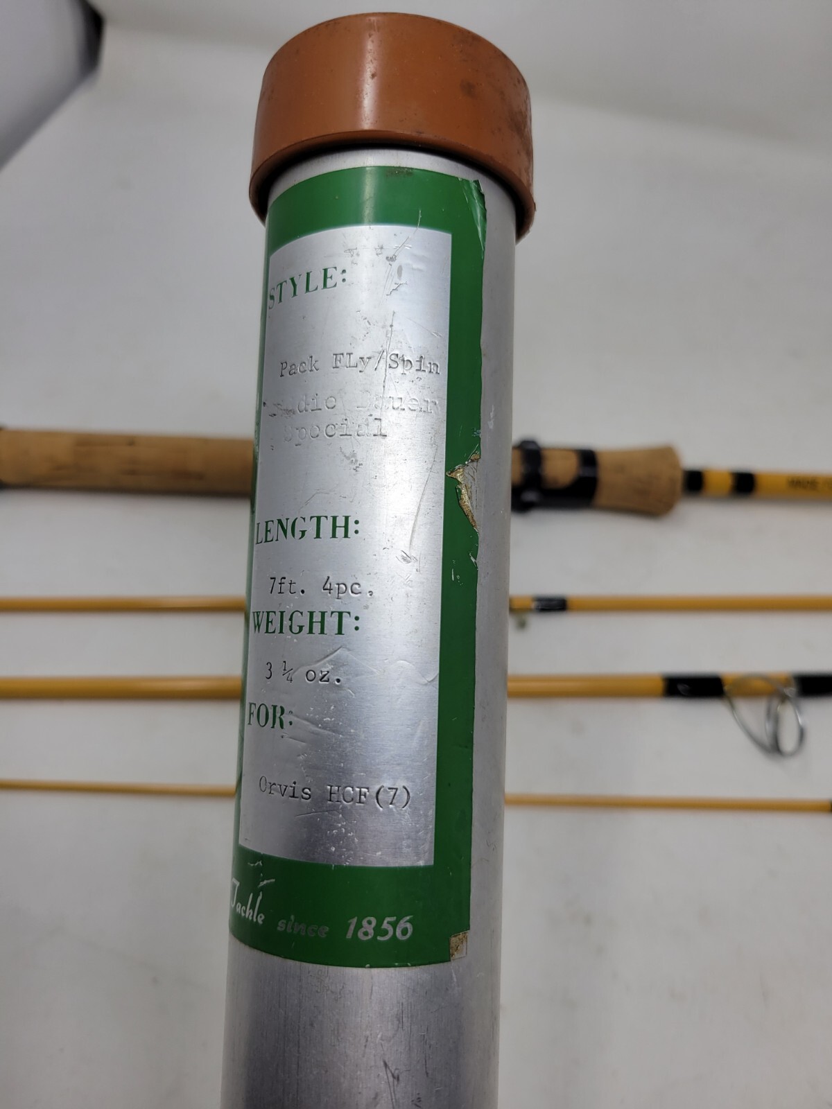 Orvis Fullflex 7ft 4 Piece Fly Fishing Rod 3 1/4Oz