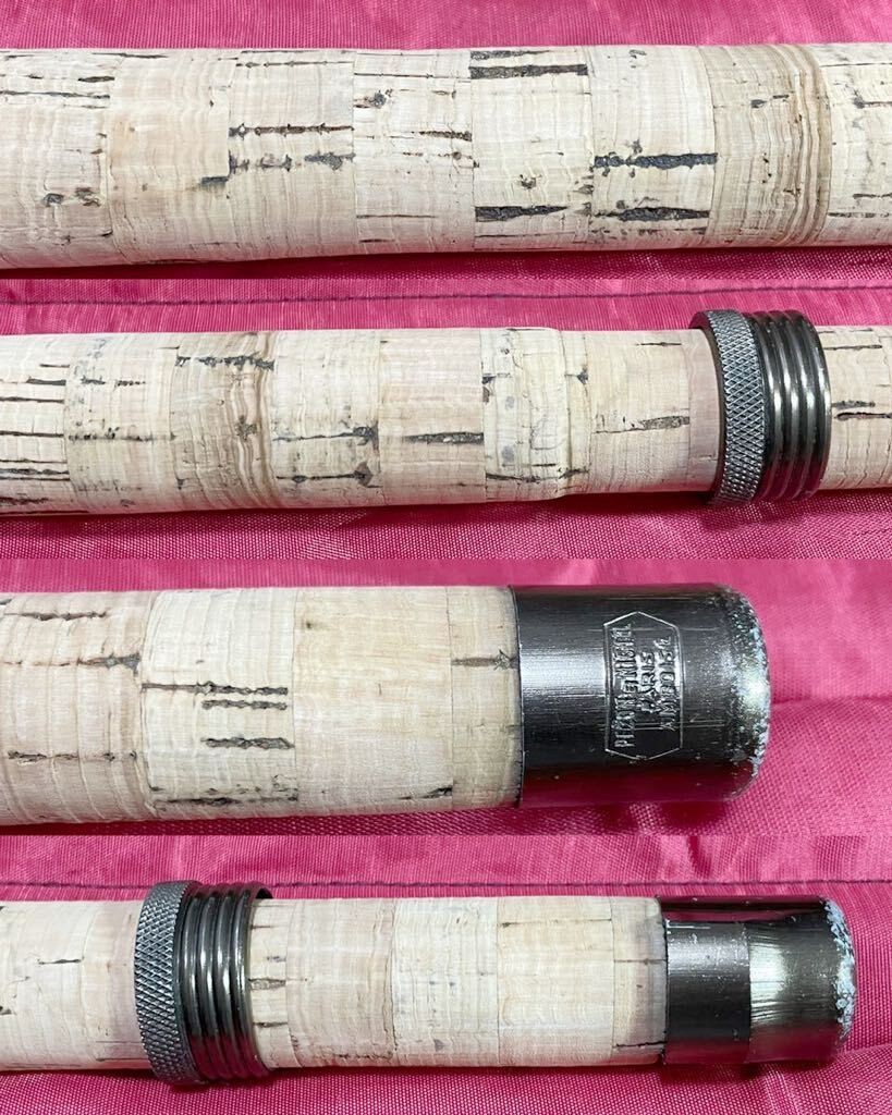 Pezon et Michel Ritz Super Parabolic PPP Fario Club 8’5 #6 Bamboo FlyFishing Rod