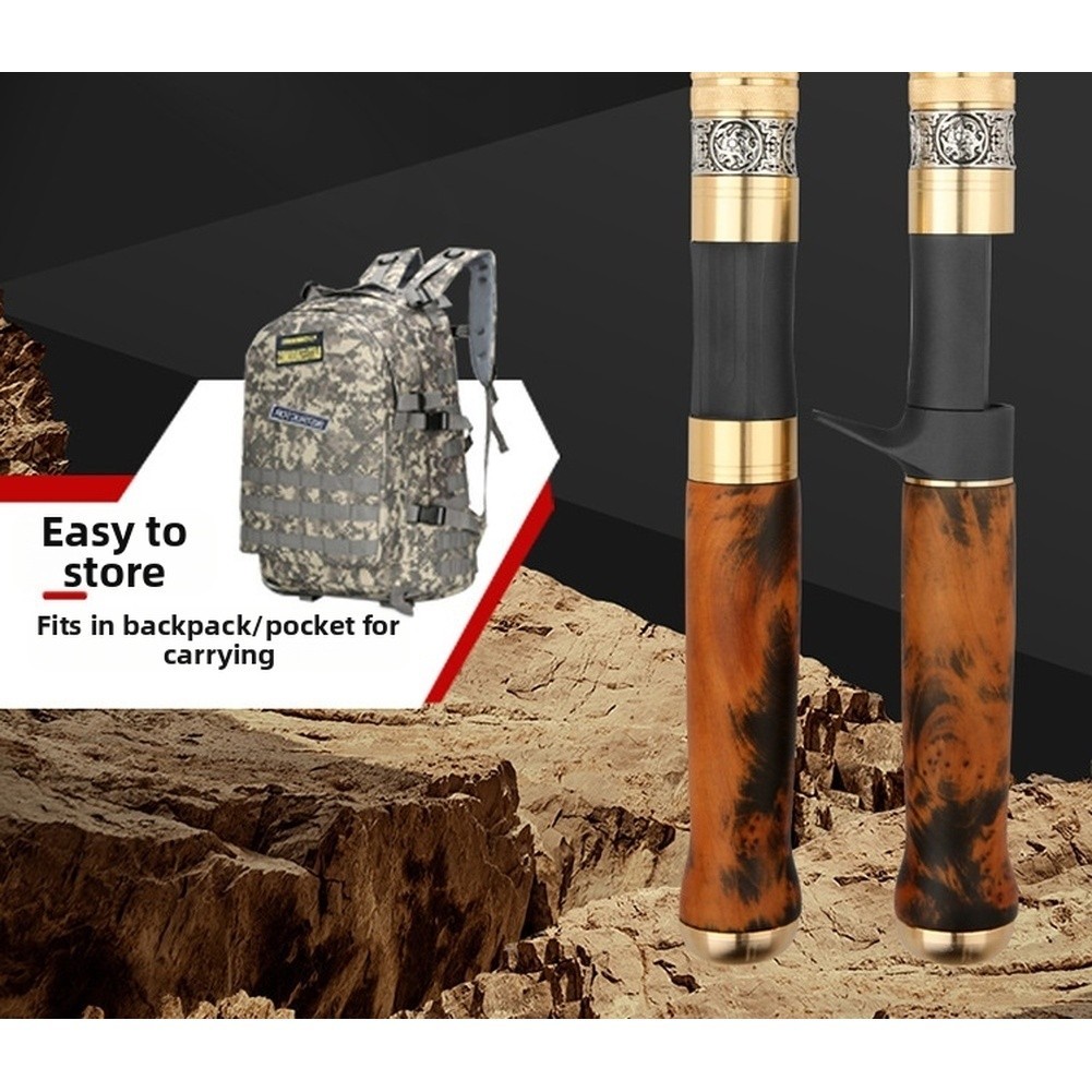 Ultralight Carbon Fiber Telescopic Fishing Rod Light Weight for Trout Stream