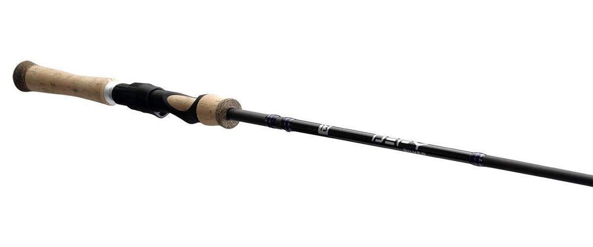 13 Fishing Defy Silver Spinning Rod – 7’0″ Ultra Light – DEFSS7UL