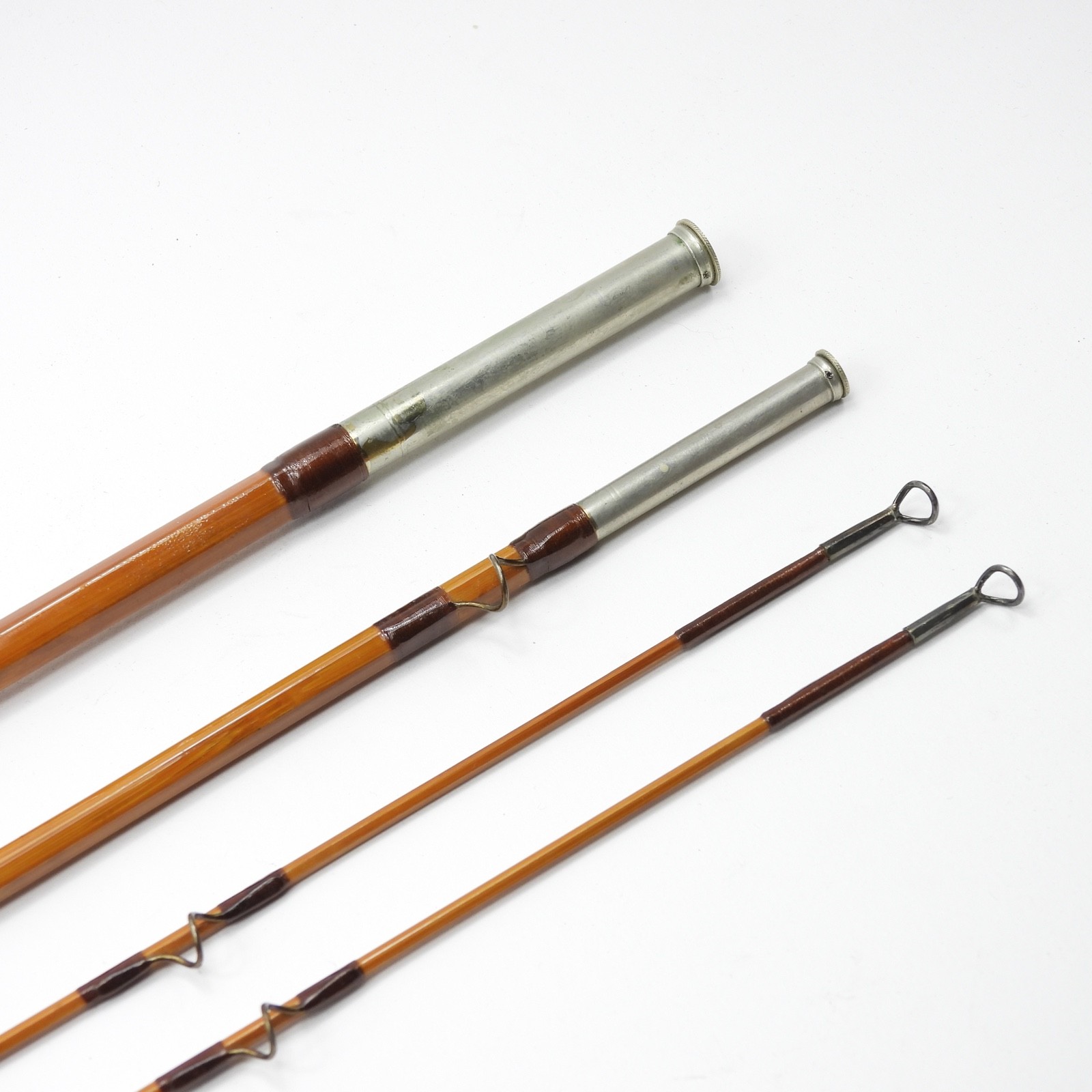 F.E. Thomas Special “Streamer” Bamboo Fly Fishing Rod. 9’. 3/2. W/ Tube & Sock.