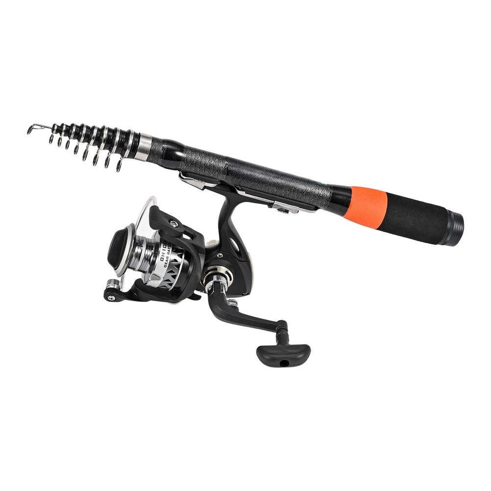 For MINI Fiberglass Sea Rod 30.5cm to 180cm Portable Rock Fishing Tool