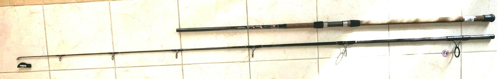 2-PC 12′ Spinning Surf Rod w/ Fuji Guides&Reel Seats Value of $239 (New)