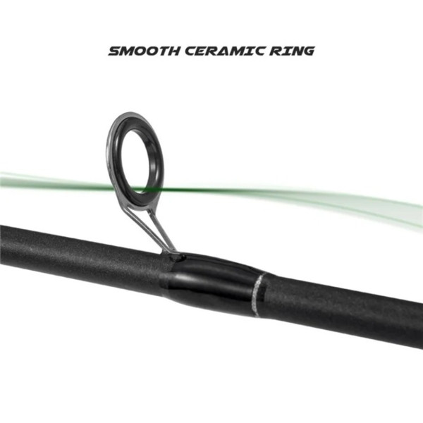 Carbon Fiber Fishing Rod Light Lure Rod Outdoor Angling Tackle with Guide Ring