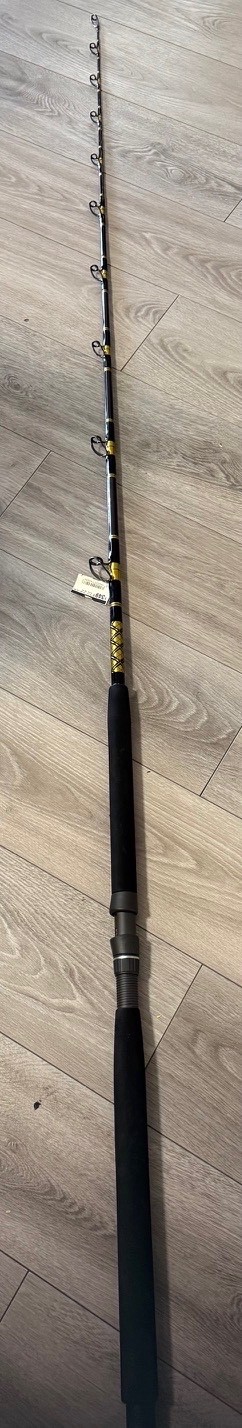CHAOS KC 20-40 7FT Composite Live Bait Rod Black/Gold New