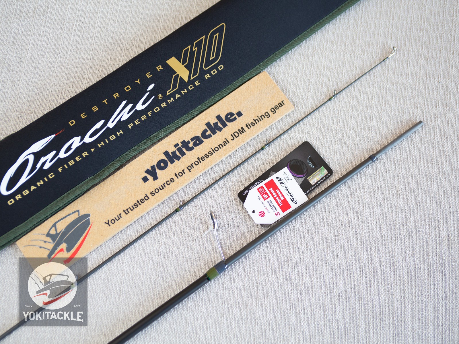 Megabass OROCHI X10 SP F3.1/2-70XTS 2P Spinning Rod for Bass