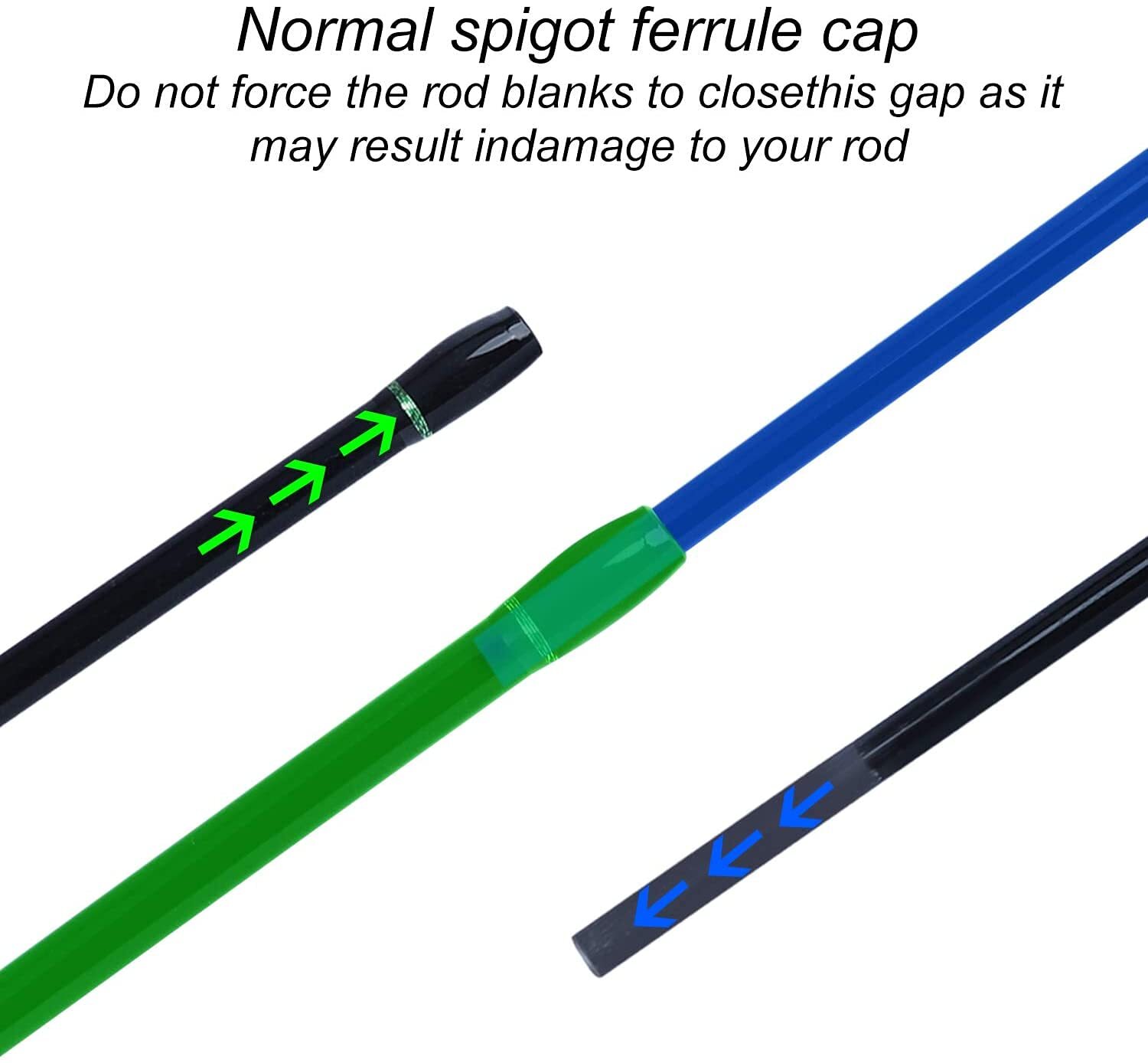 Sougayilang Fishing Rods Ultra-Sensitive Carbon Spinning Rods Blanks + Free Ship