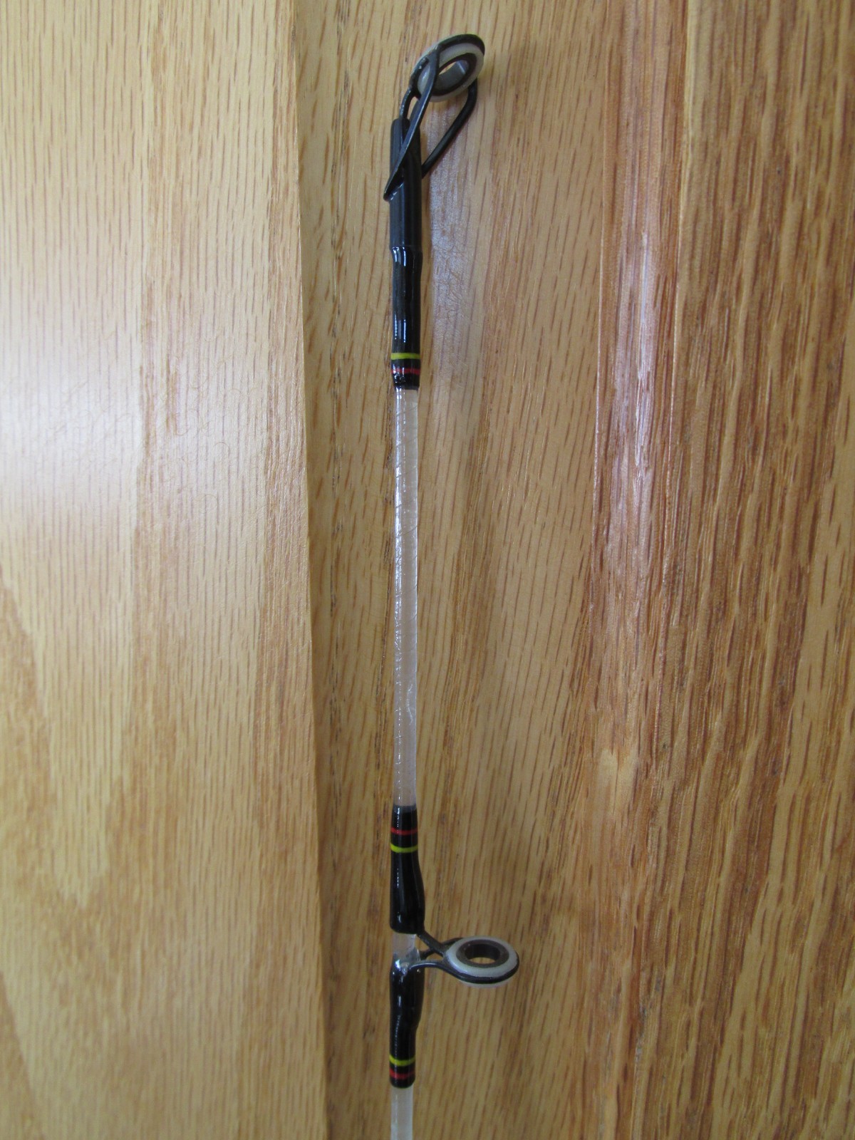 STRAIGHT BUTT! SHAKESPEARE UGLYSTIK CATFISH~8′ 2 pc~Casting Rod~Med Heavy USED