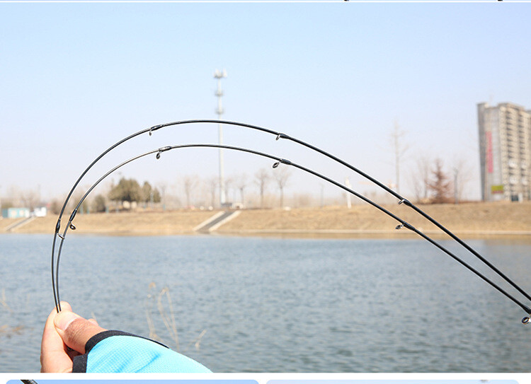 Fishing Rod Carbon Fiber Spinning/Casting Fishing Pole 1.68m/1.8m Bait Trout Rod