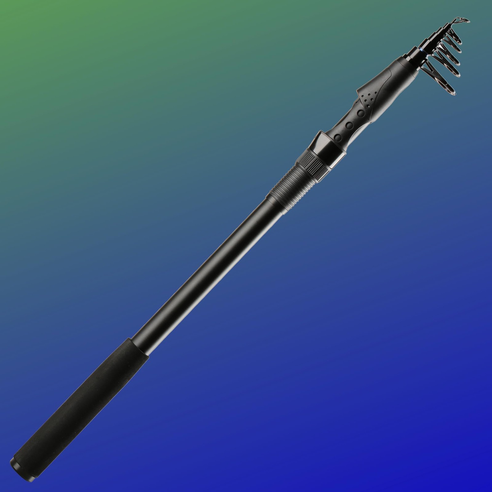Whistytwig Carbon Fiber Telescopic Fishing Rod – Easy Travel & Storage – Collaps