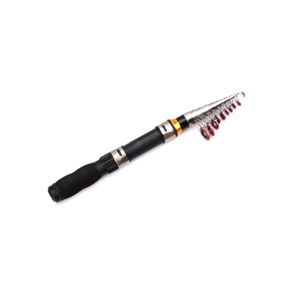 1.0-2.30M Telescopic Small Foldable Fishing Rod for Saltwater and Freshwater