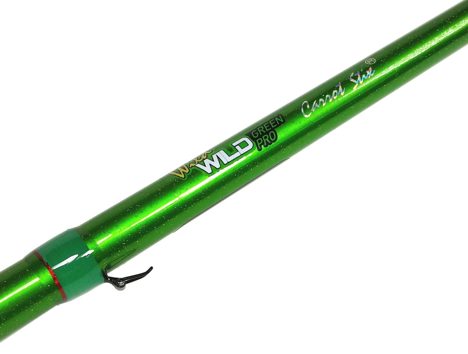 Collapsible Carrot Stix CASTING 7′ 6″ Medium Wild Green PRO Inshore Fishing Rod