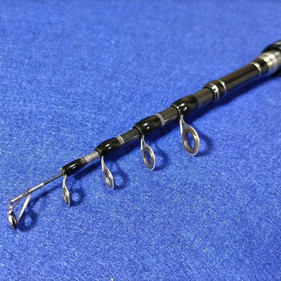 6ft Telescopic Spinning Rod for Bass & Sea Bass, Portable, 1.8m, Used