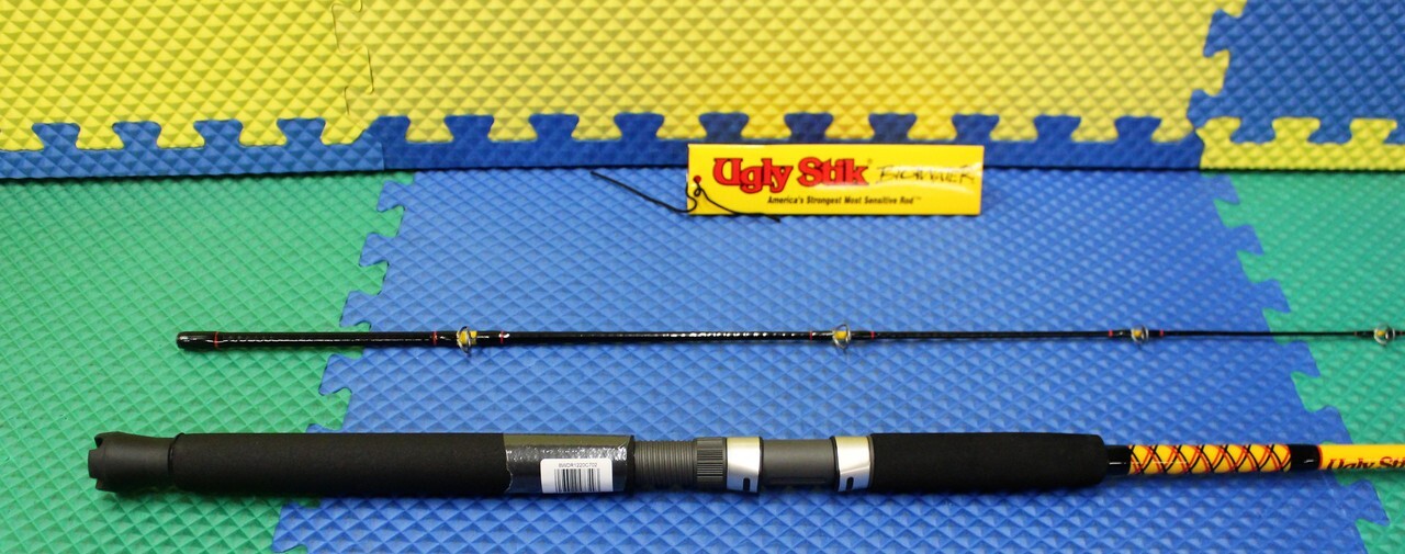Ugly Stik Bigwater Conventional Saltwater Rod 7′ 0″ Medium BWDR1220C702 1539230