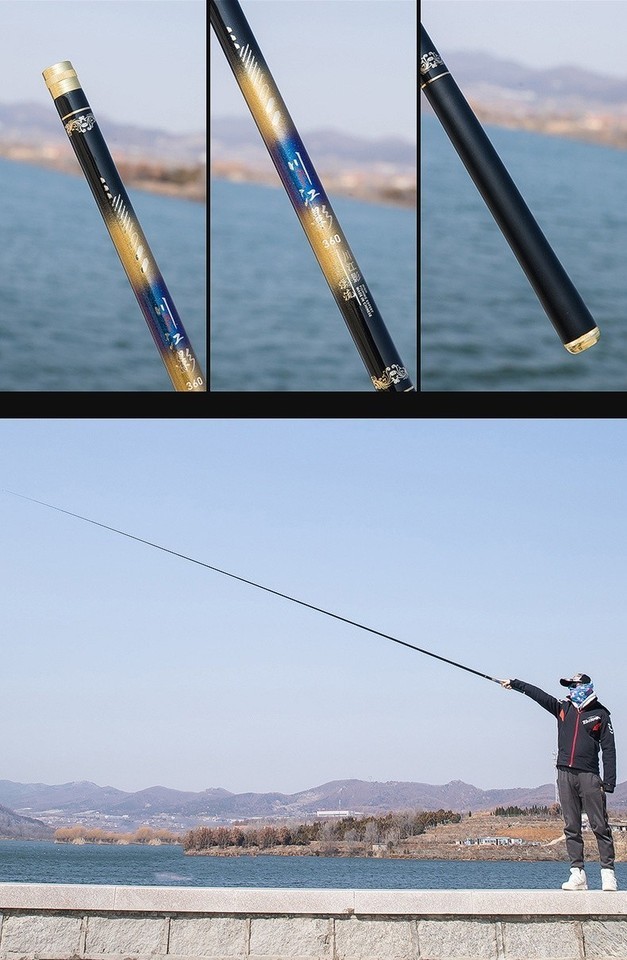 Telescopic Fishing Rod Carbon Fiber Ultra Light Spinning Fast Trout Stream Rods