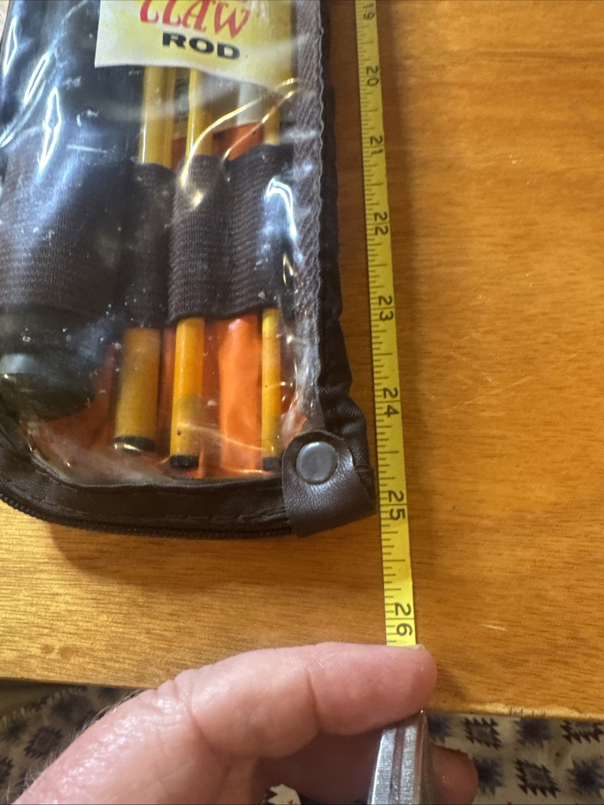 EAGLE CLAW Pack It Rod Spin /Fly 7’6″ 4Pc Medium #PK601-76 Great Condition. NEW