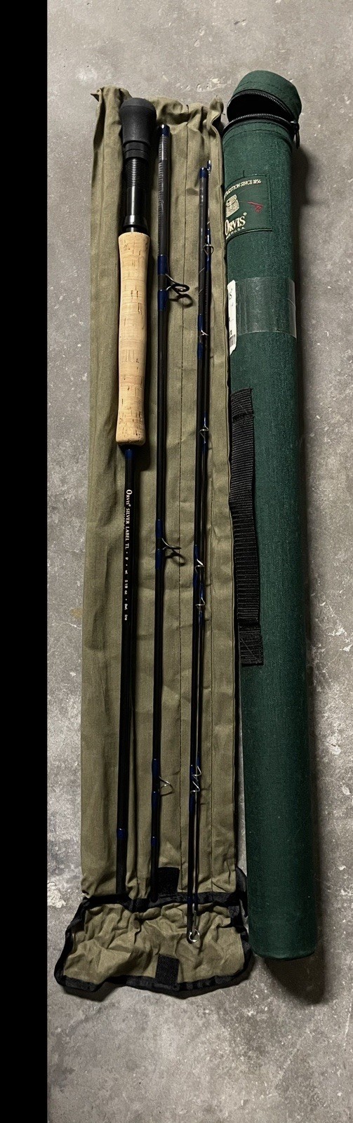ORVIS SILVER LABEL TL TIP FLEX 9.5 FLY ROD