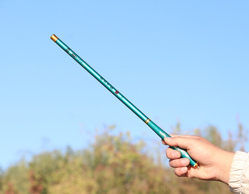 Carbon Fiber Fishing Rod Telescopic Fishing Rod Hard Pole Freshwater 1.5M-6.3M