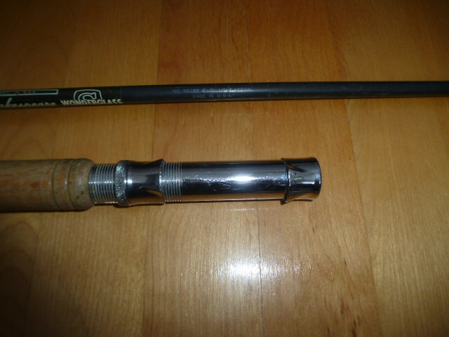 Fishing Boat Rod Shakespeare Wonderglass, Very Nice Shape rods reels deals