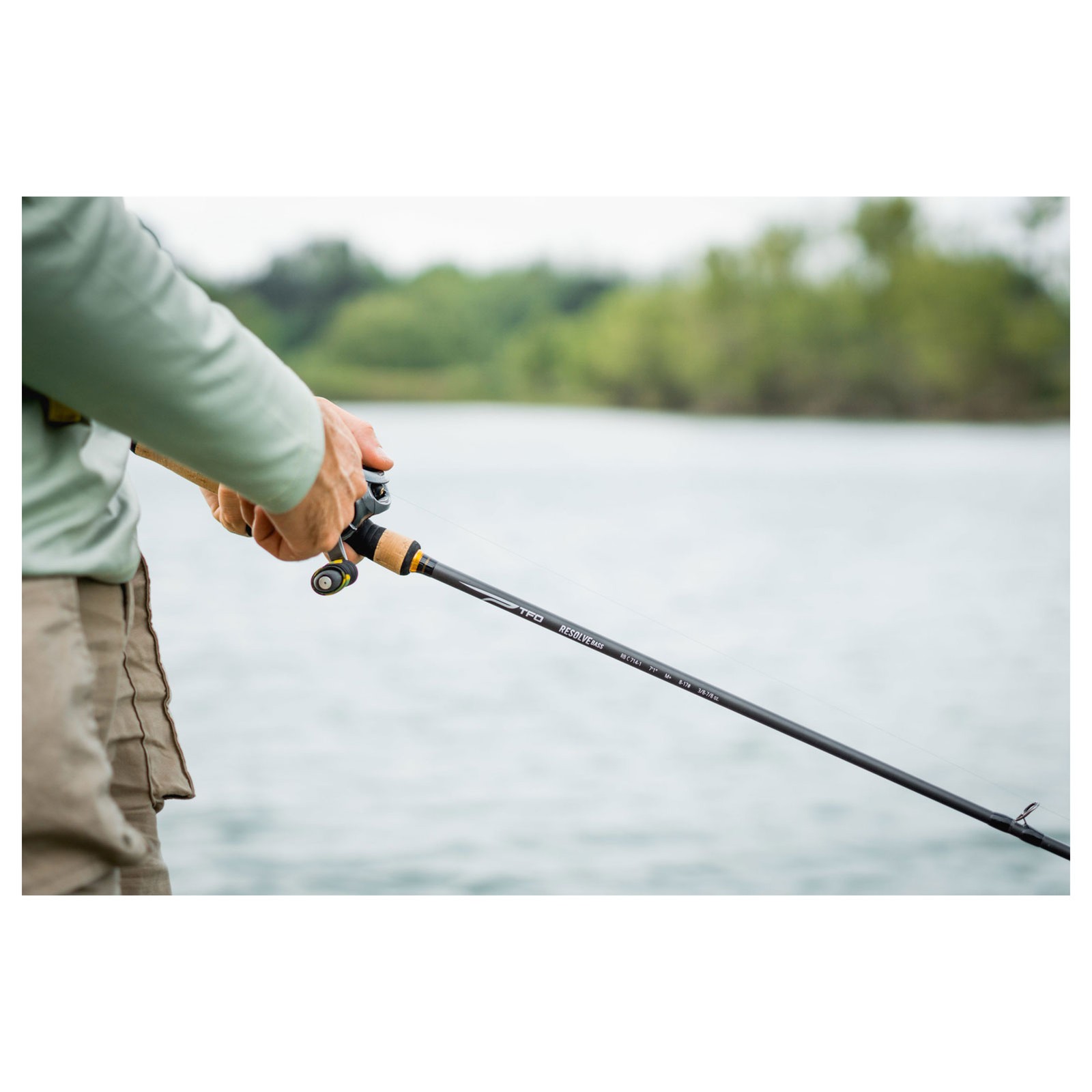 TFO Resolve Bass 1 pc Casting Rod (RB-C-746-1)