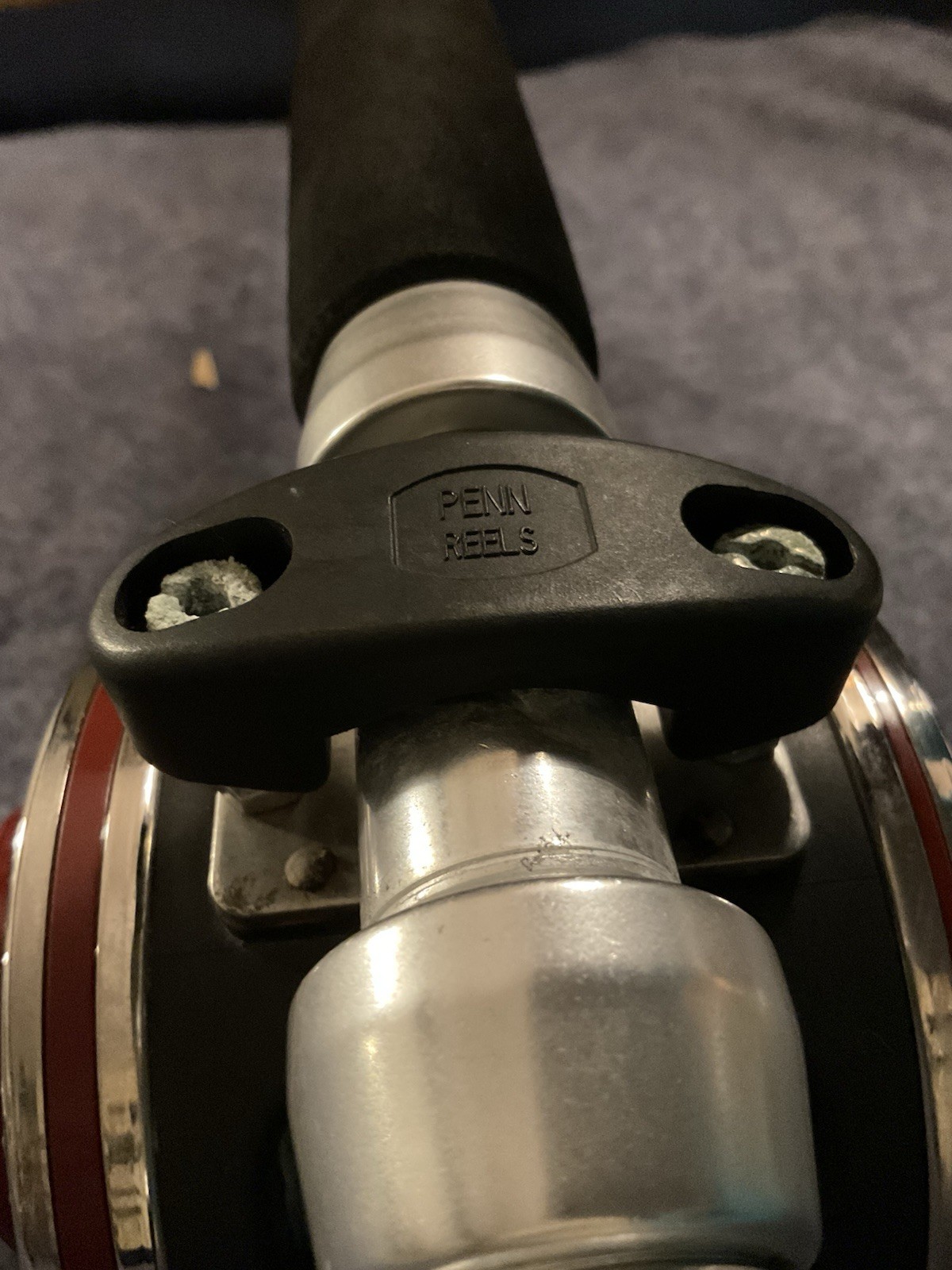 Custom Tournament Rod By “Lott Bros” Pro Anglers 3’ 5” W/ Penn Senator 114H1