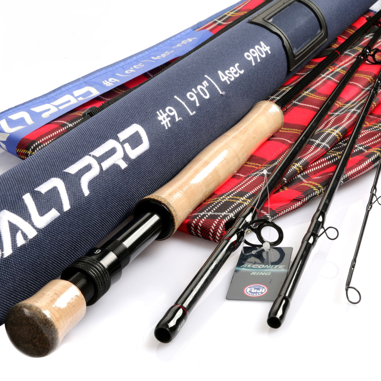 Saltwater Fly Rod 8/9/10wt 9ft Graphite IM10 Fast Action Fly Fishing & Tube