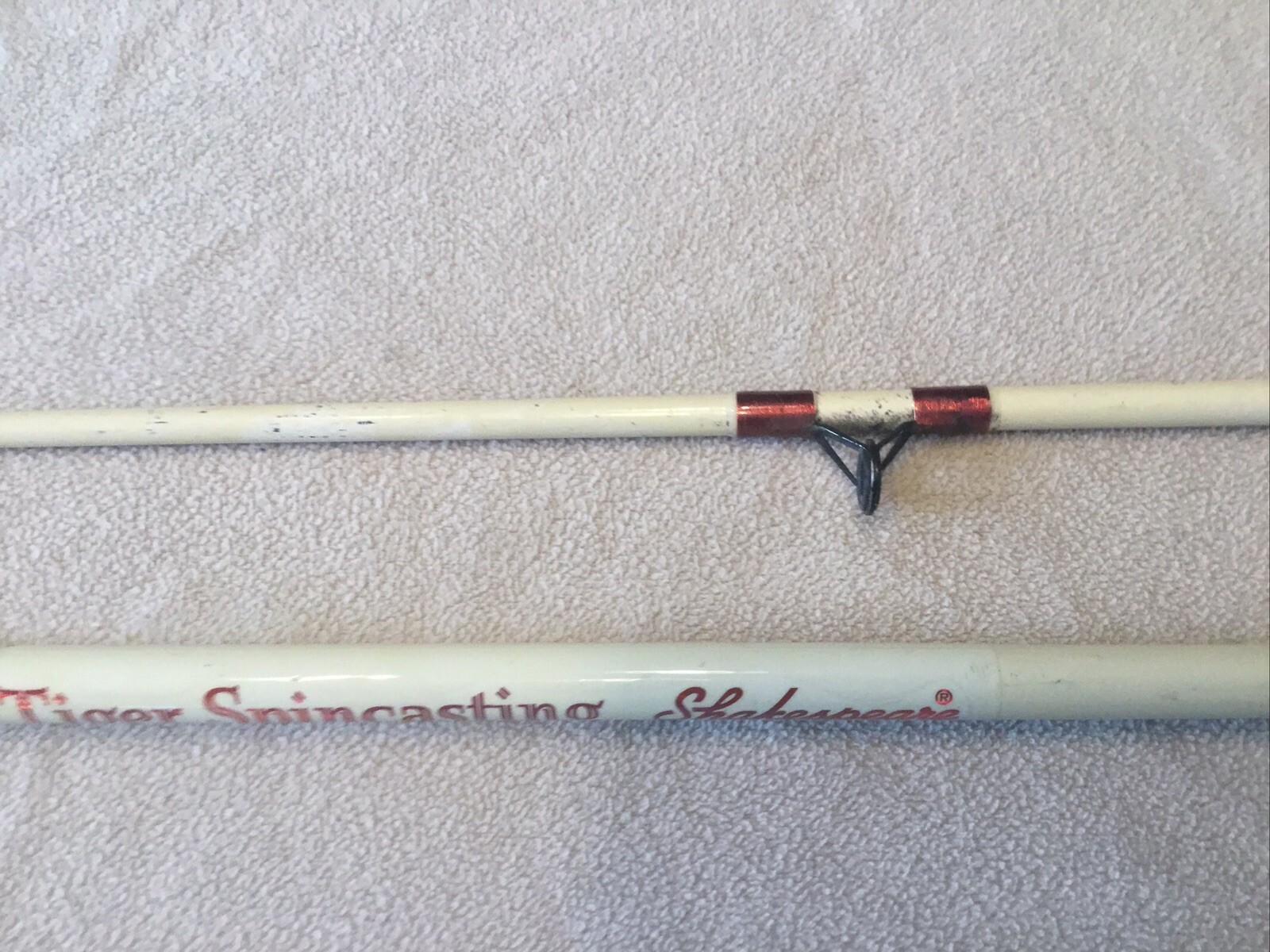 Shakespeare Tiger Spincasting TSC 66 2MH 6’6” Meadium Heavy Action Fishing Rod.