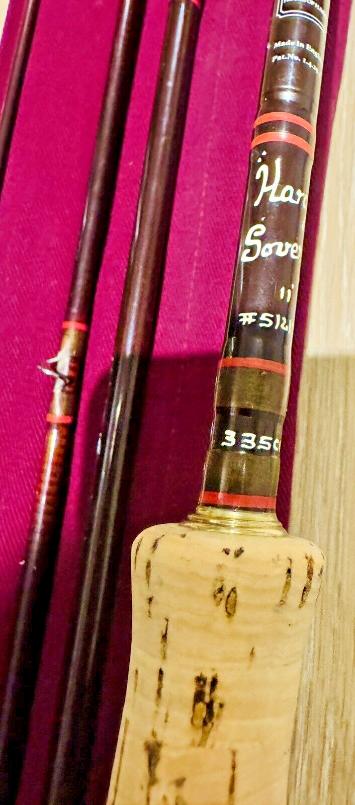 Classic Hardy Sovereign 11 Foot #5/7 Carbon 4 Piece Fly Rod & Bag