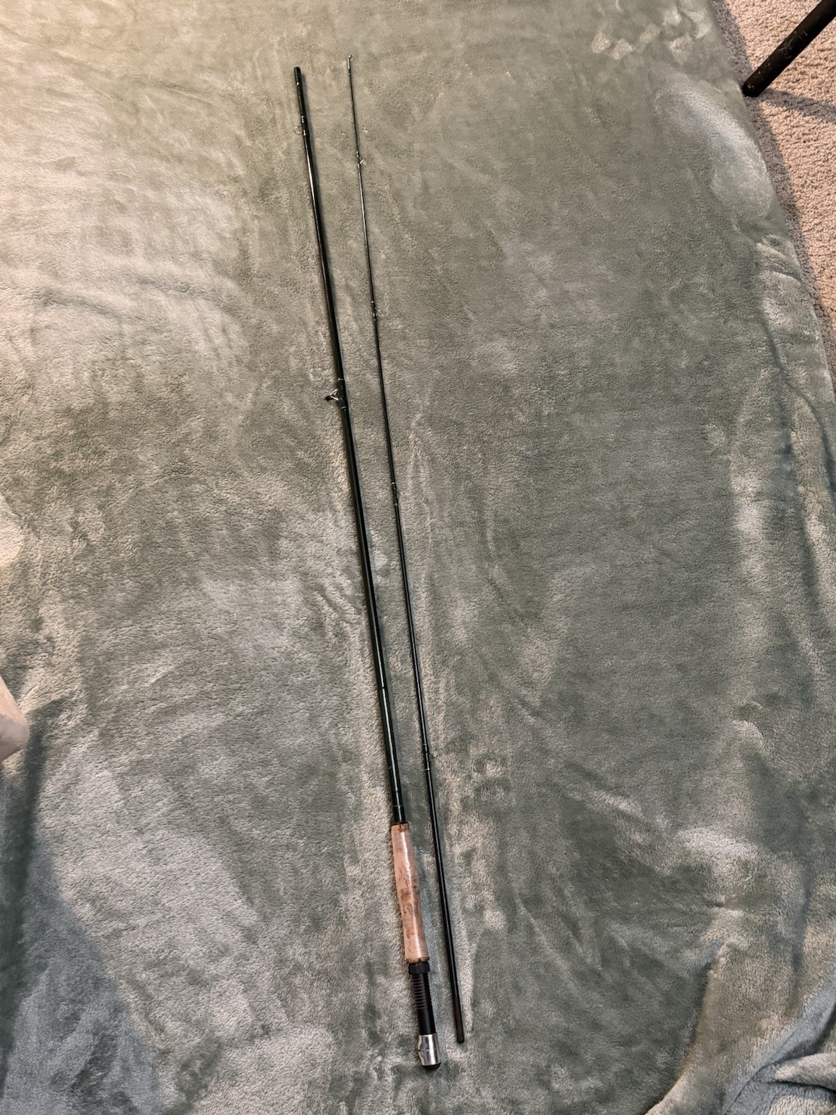 America Willow Creek 8.5ft Fly Fishing Rod Black 7/8 Line 2pc
