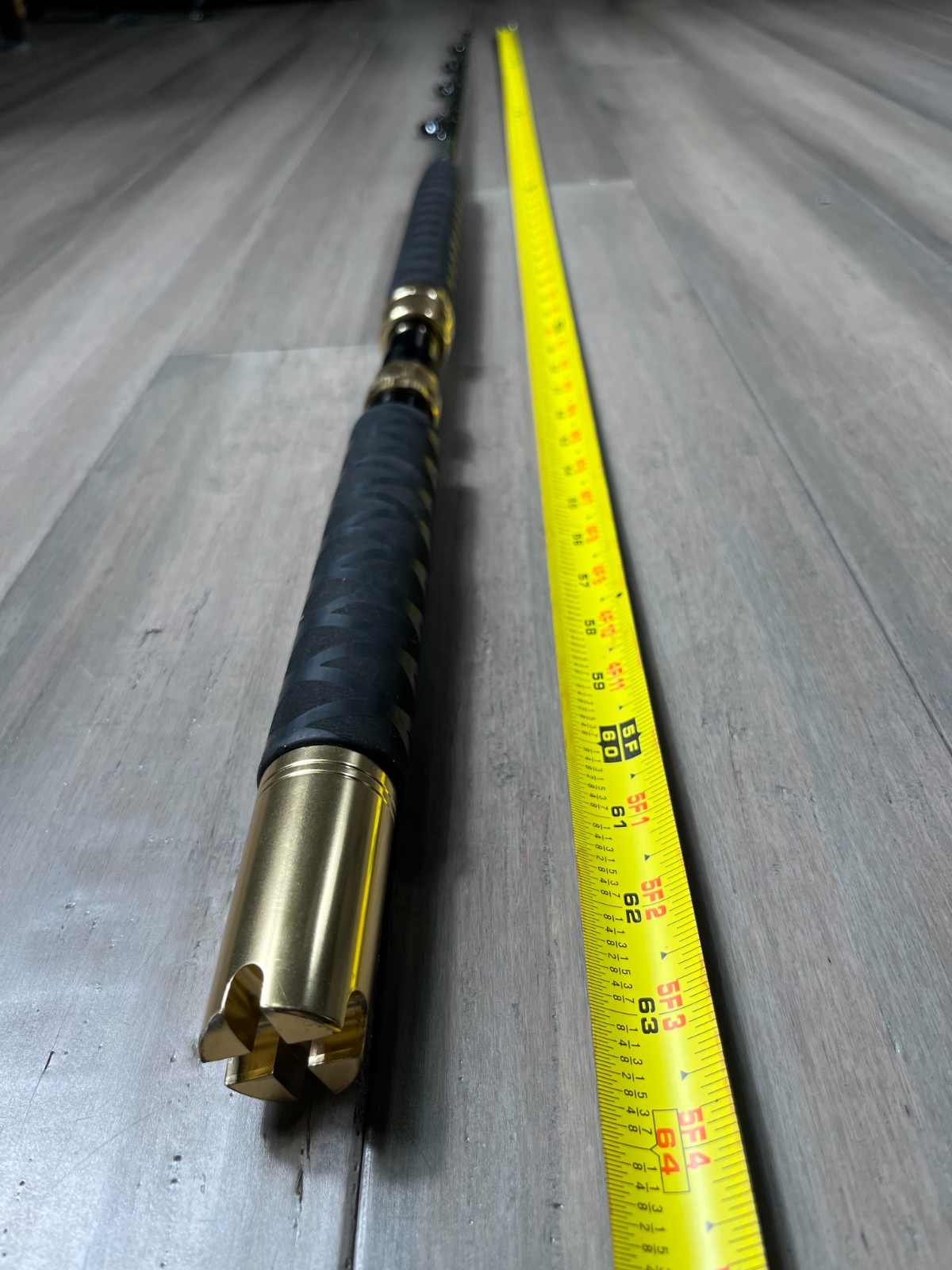 FISHAPPY Saltwater Offshore Straight Butt Trolling Rod 61 inch 80-120 lb