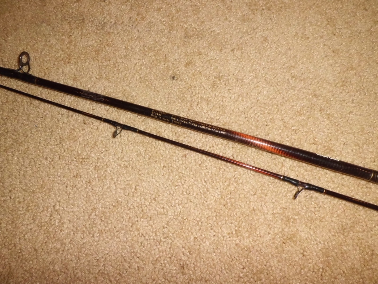 ABU GARCIA NPC86MF Northern Plus Salmon Steelheader Graphite Casting 8’6″ Rod