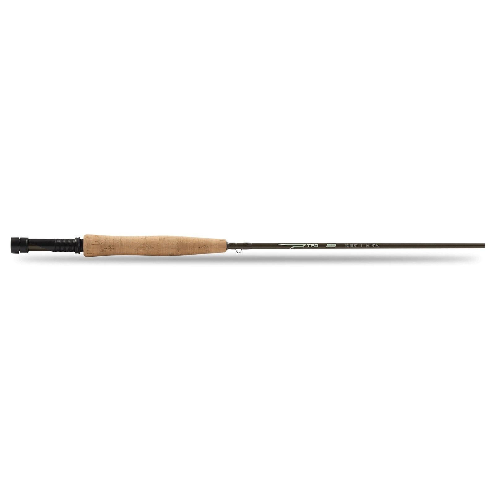 TFO Stealth 10ft 2wt 4-Piece Fly Rod with Case (TF-02-10-4-ST)