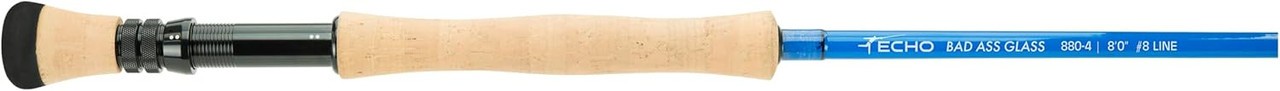 ECHO Bad Ass Glass Fly Rod QS #7 8’0″ Fly Rod – Return/Damaged Packaging