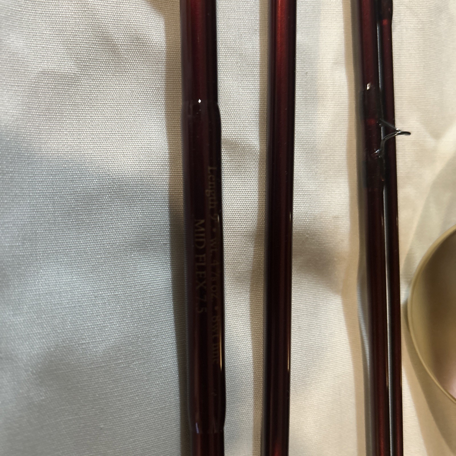 Orvis Zero Gravity Mid-Flex 7.5 9’ Wt 4.375 Oz. 8wt Line Fly Rod w/Tube & Sock