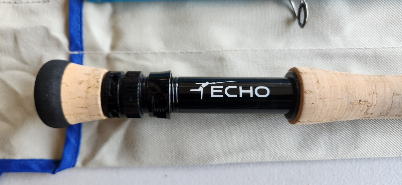 Lightly Used Echo Badass Glass Quickshot 8′ 6wt Fiberglass Flyrod