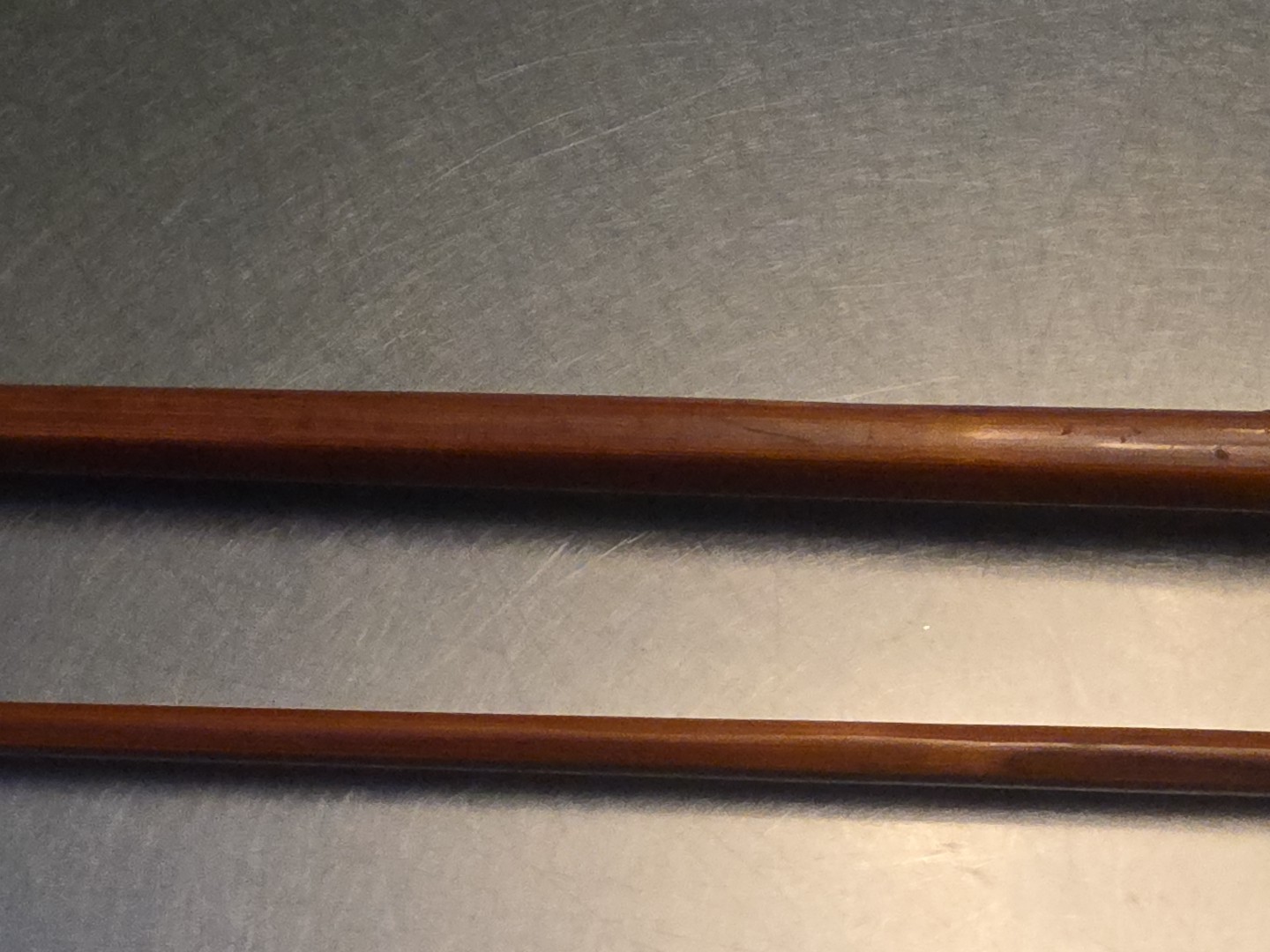 Antique / Vintage Montague Dreadnought Genuine Tonkin 6 ft Boat Rod- Two Piece-