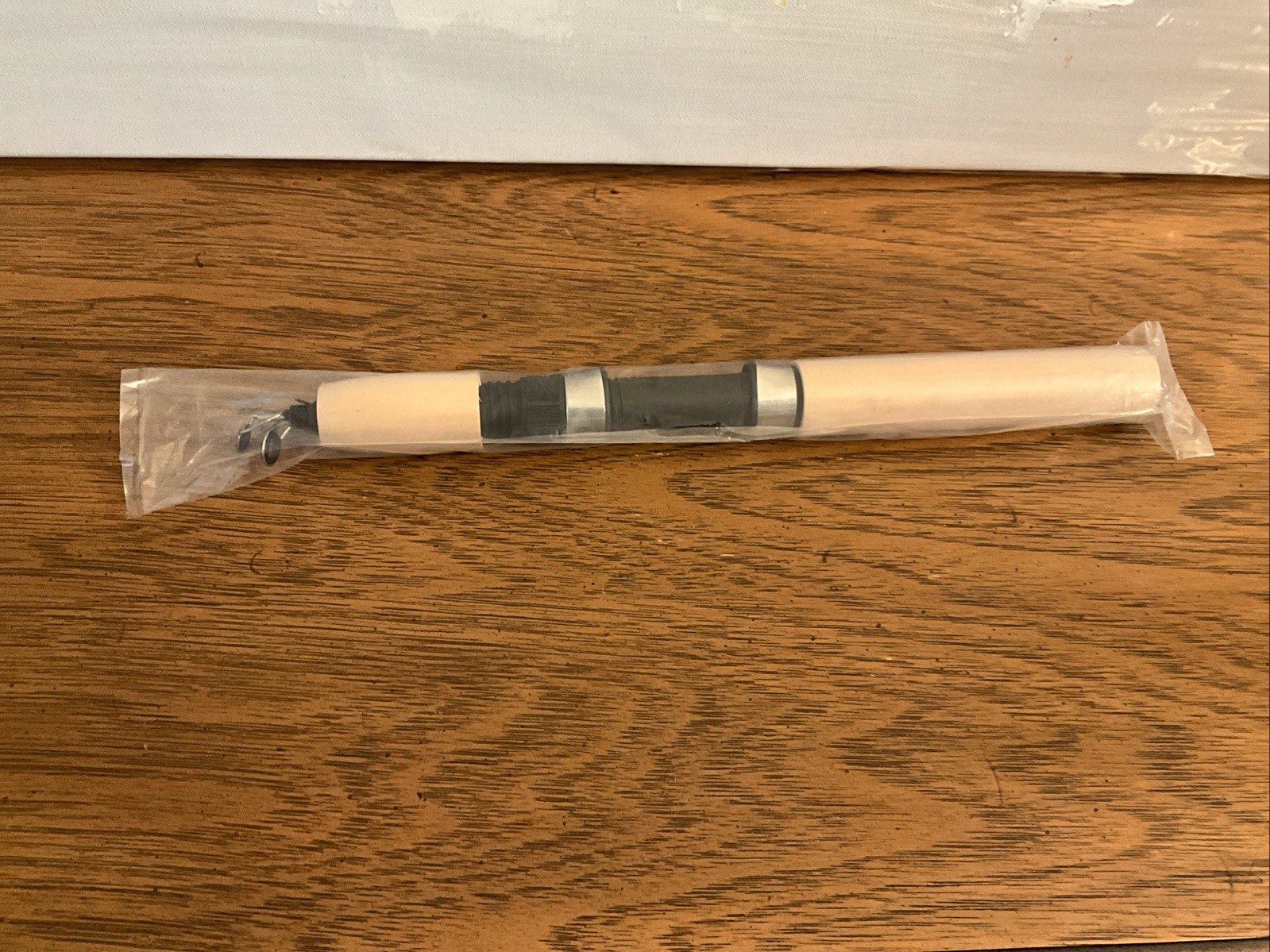 Telescoping Fishing Rod 12” Storage Size Travel Tan Handle