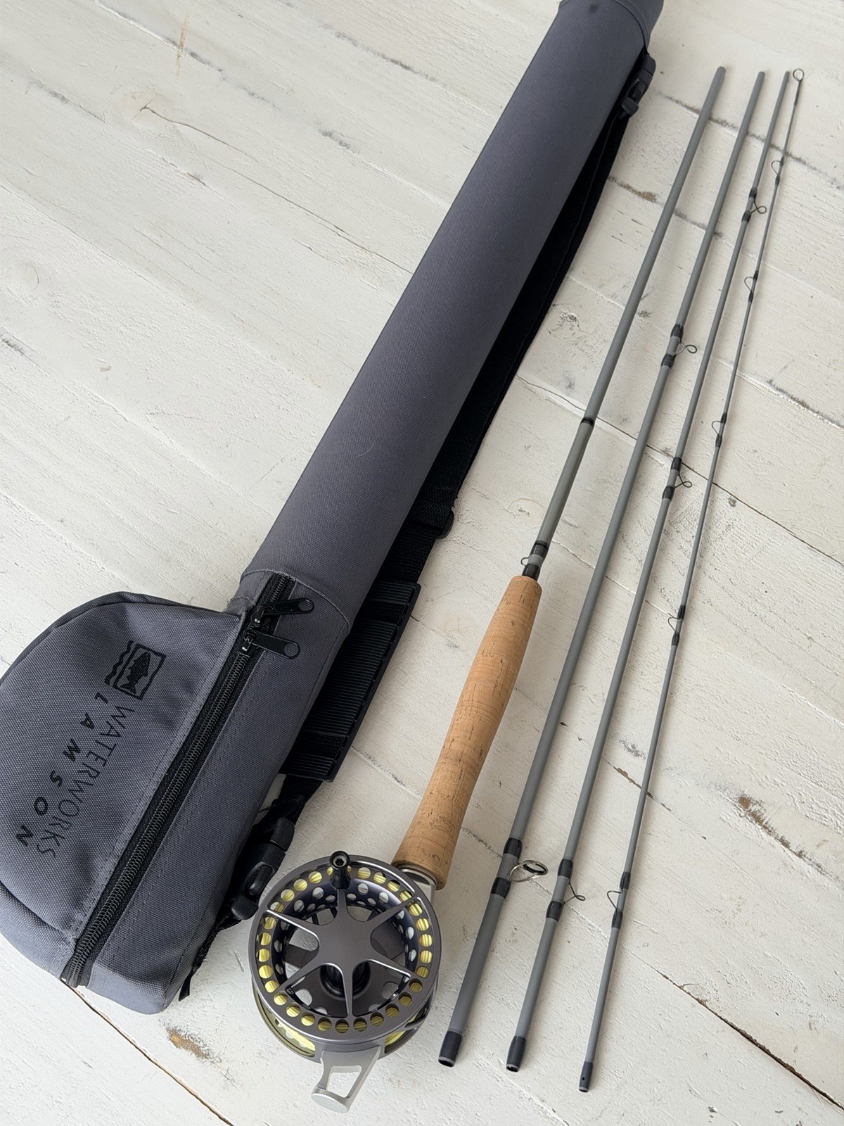 **BEAUTIFUL**🔥WATERWORKS LAMSON CENTER AXIS 5wt. 9’ft Fly Rod ~LEDENDARY~🔥