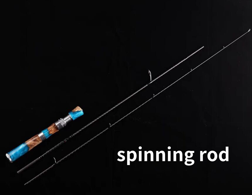 5.41FT Fishing Rod 1.65m Spinning Casting Rods Carbon Fiber Rod Lure 1.5-7g Pole