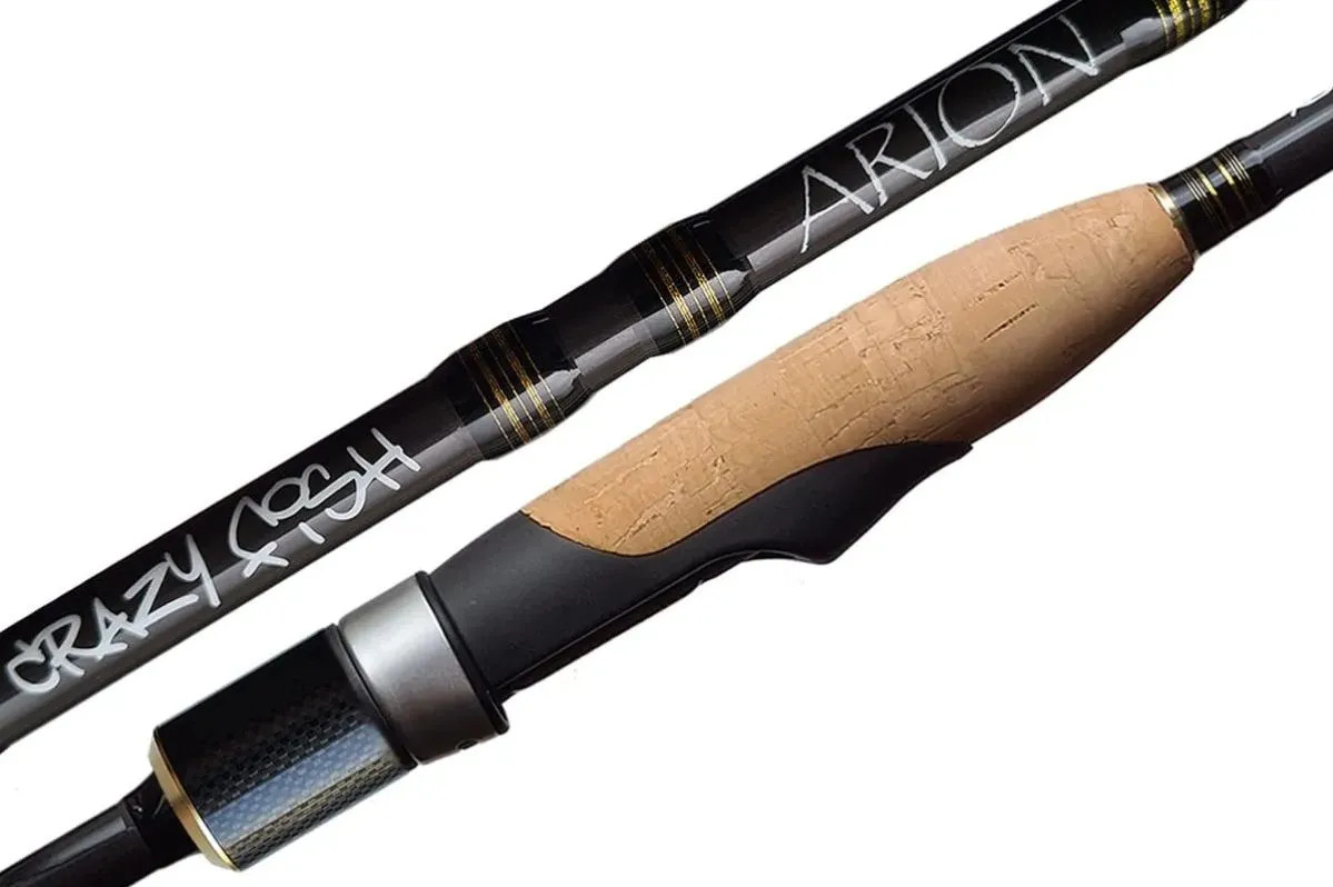 Crazy Fish Arion ASR792LT (3-15g 240cm) Extra Fast Action Carbon Spinning Rod