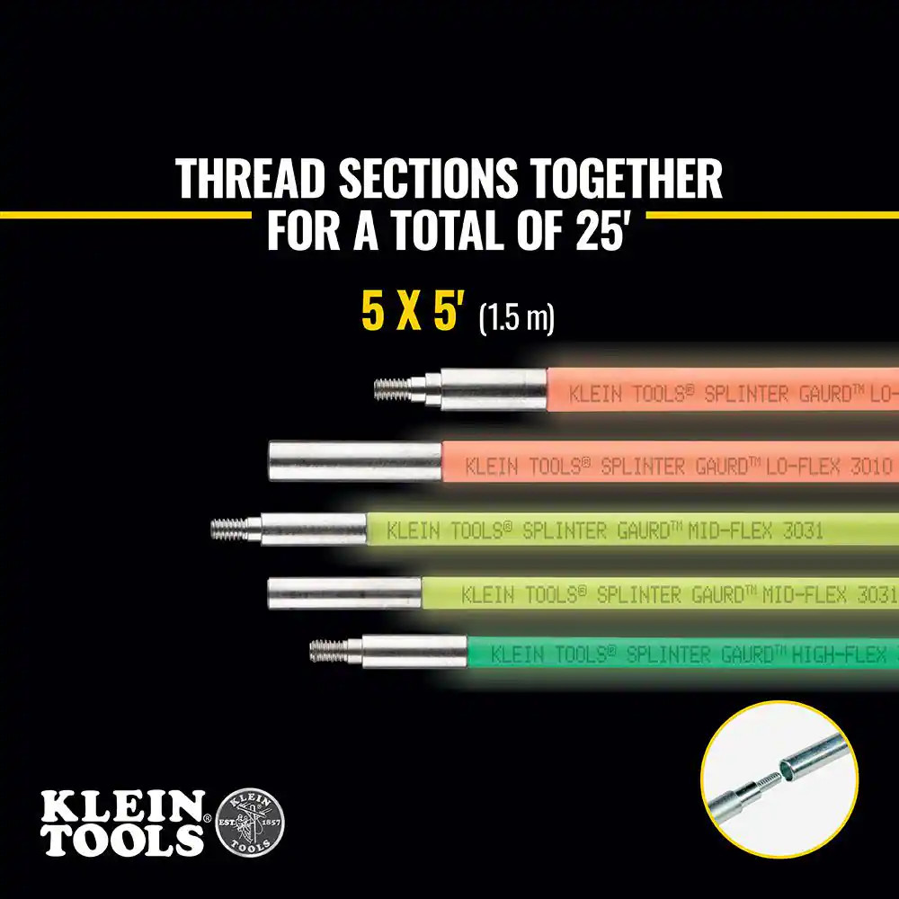 25 Ft. Multi-Flex Glow Fish Rod Set