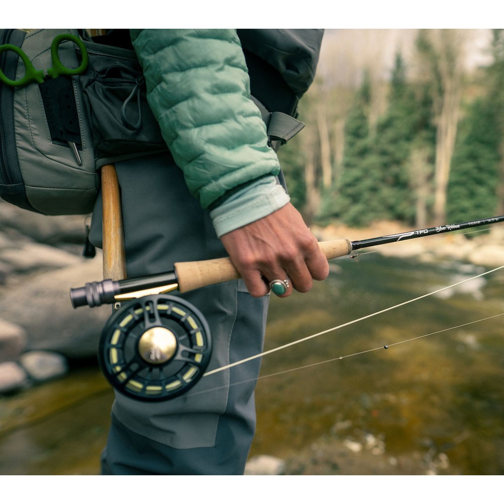 TEMPLE FORK OUTFITTERS Blue Ribbon 7ft 6in 2wt 4pc Fly Rod w/ Case TF-02-76-4-BR