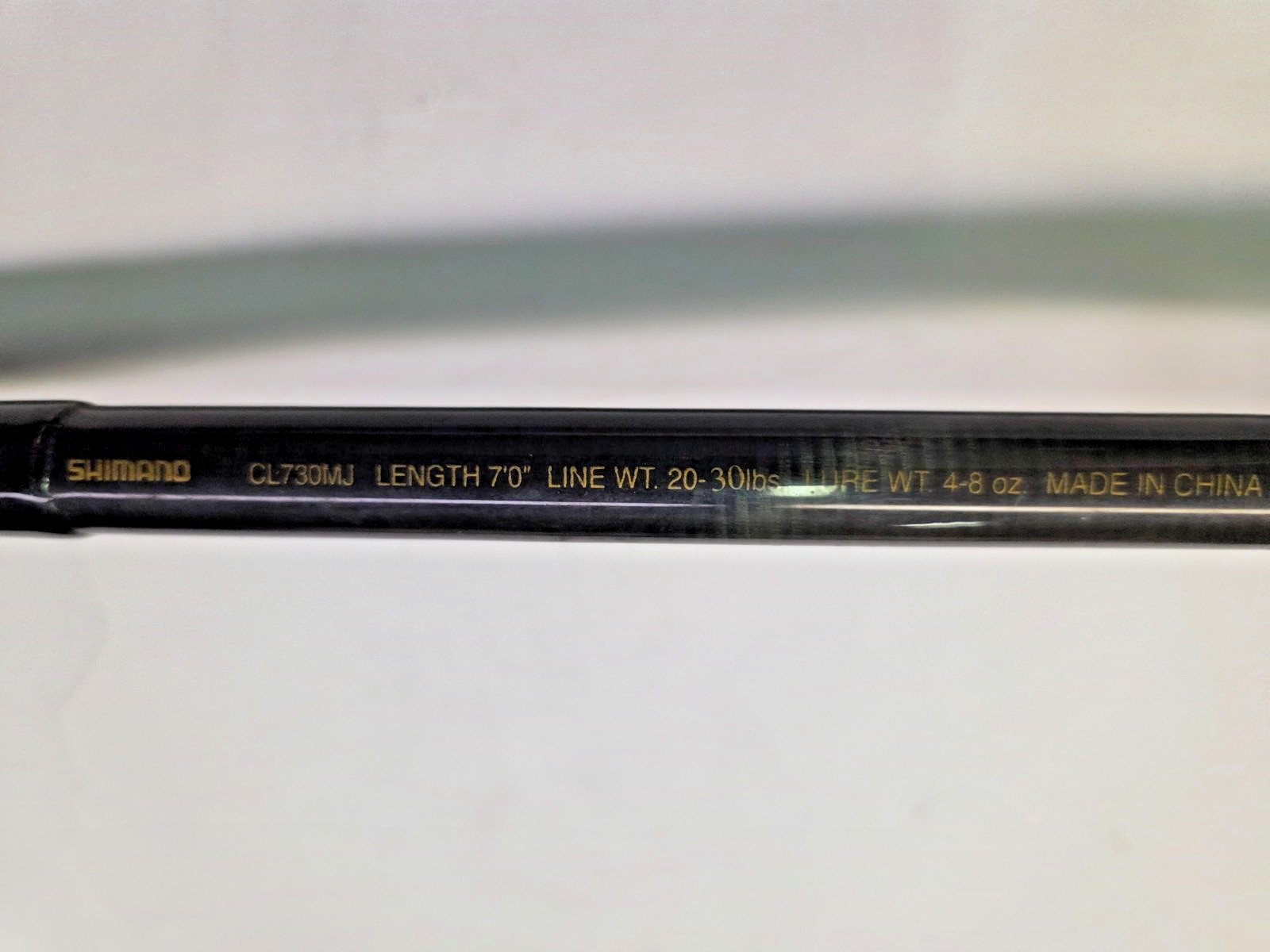 Shimano Calcutta CL730MJ Conventional Casting Rod, 7′, 20-30lb NOS/Unused, Rare
