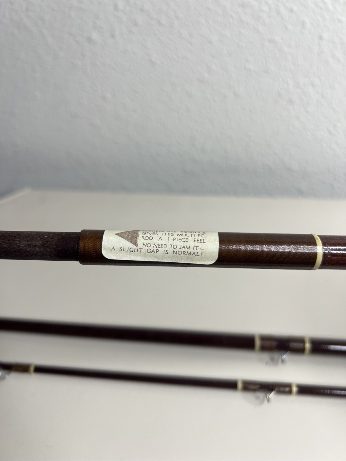 VTG BERKLEY PARAMETRIC DELUX CURVED TAPER 9’ 3” Good Condition FISHING ROD