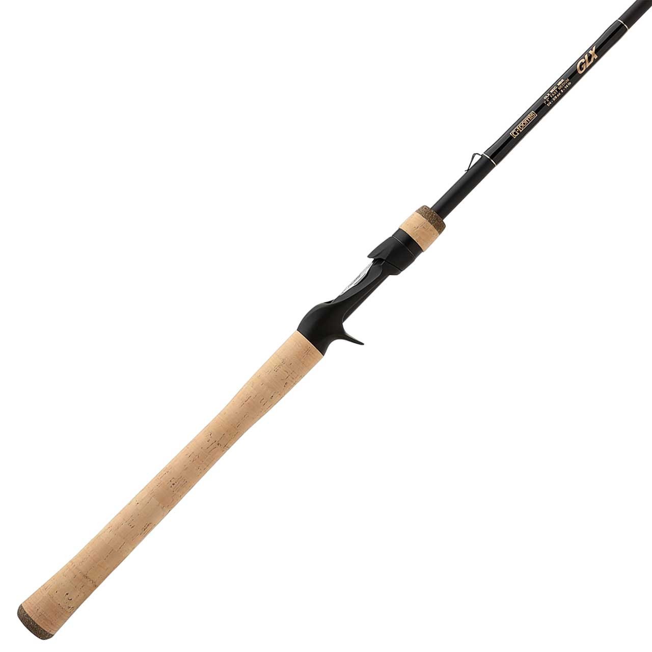 G. Loomis GLX 842C MBR 7′ Mag Bass Medium Casting Rods – New