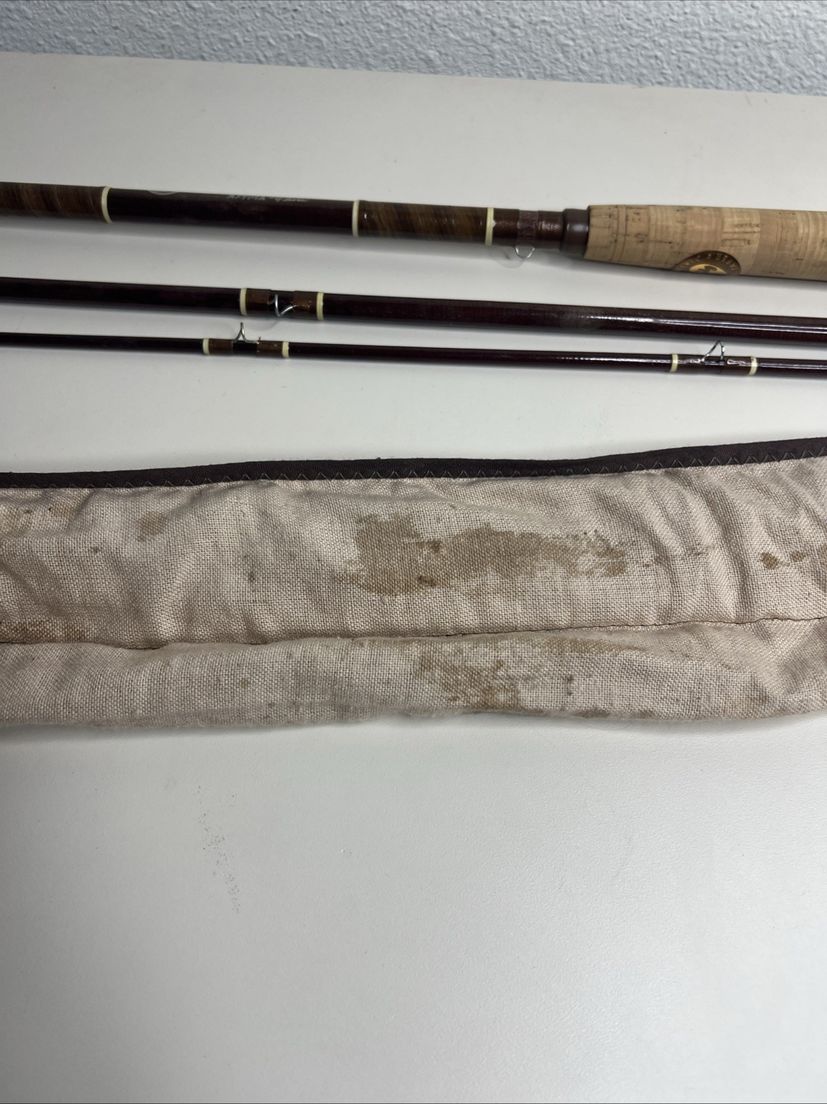 VTG BERKLEY PARAMETRIC DELUX CURVED TAPER 9’ 3” Good Condition FISHING ROD