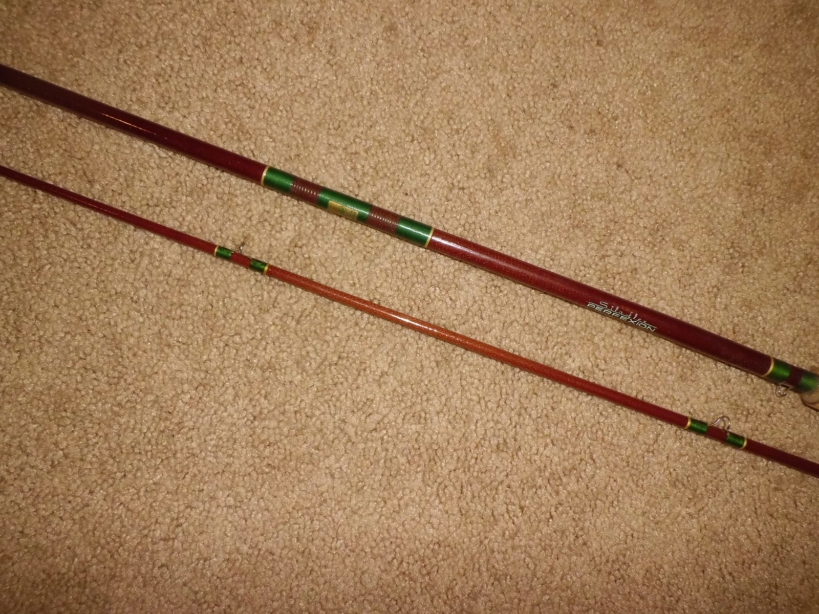 Vintage SILAFLEX Perfexion 216-LT Fly 8’6″ Rod made in USA- Line HCH