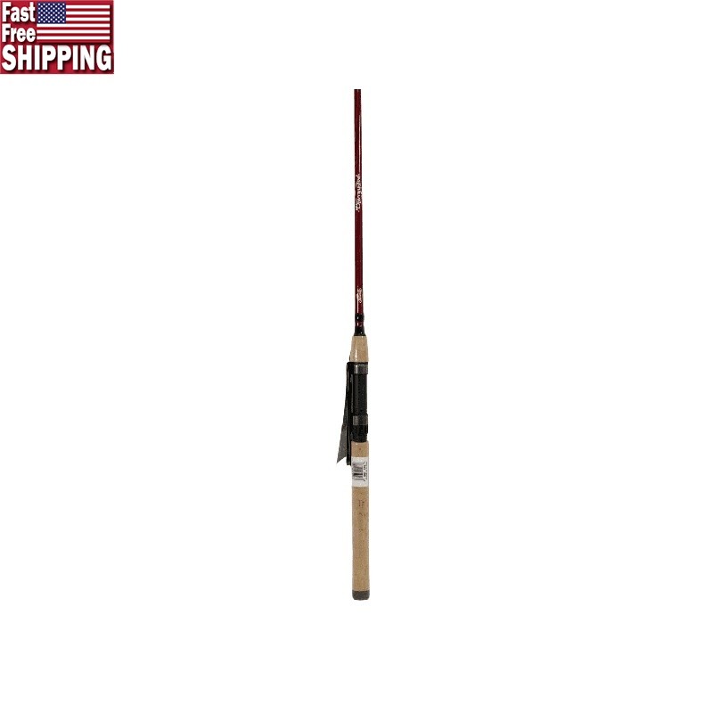 Cherrywood HD 7ft Spinning Rod Fast Action Medium Power Sensitive Cork Handle US